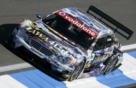 En kommende stjerne i DTM, skotten Paul di resta